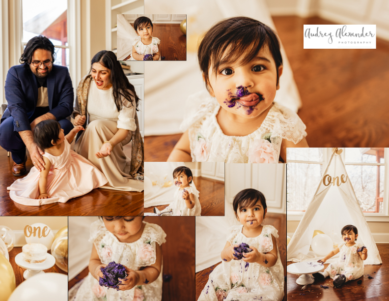 Atlanta Roswell Marietta Cake Smash Photographer