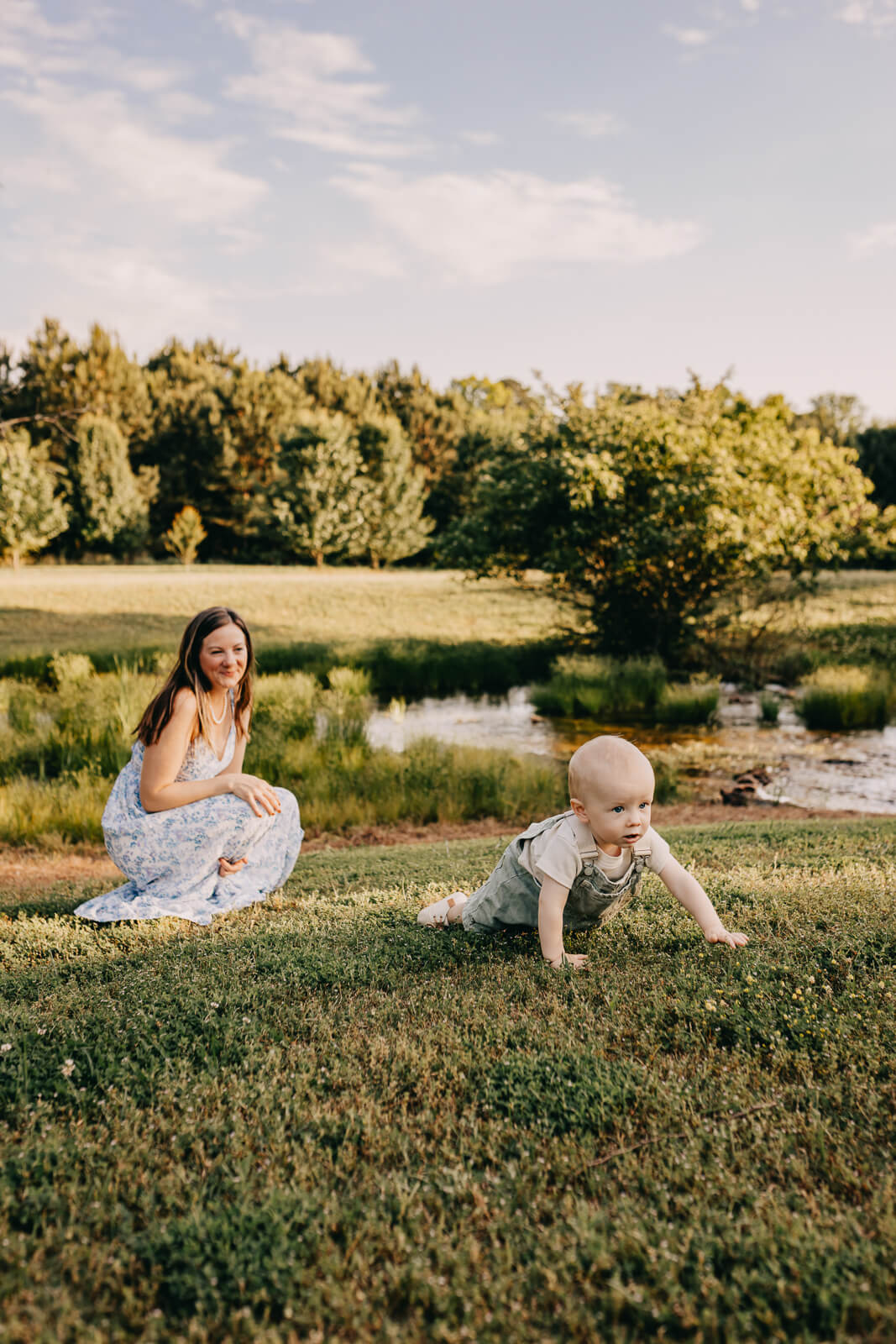 Spring Family Photo Session in Roswell, GA