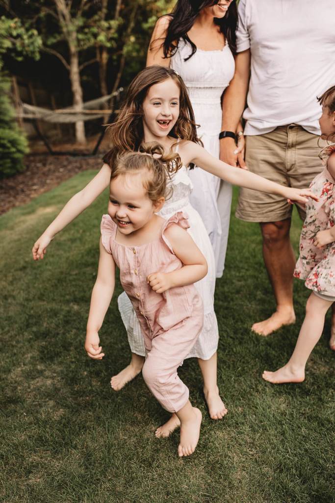 Fun family photographer in Milton Ga