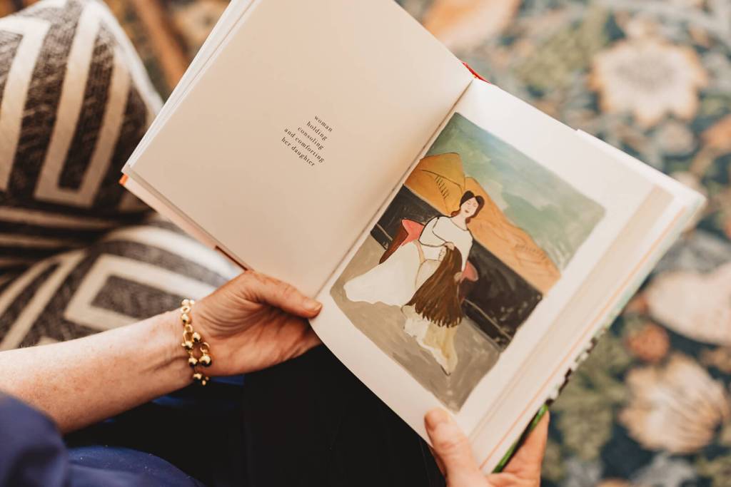Professional branding images for a small business owner